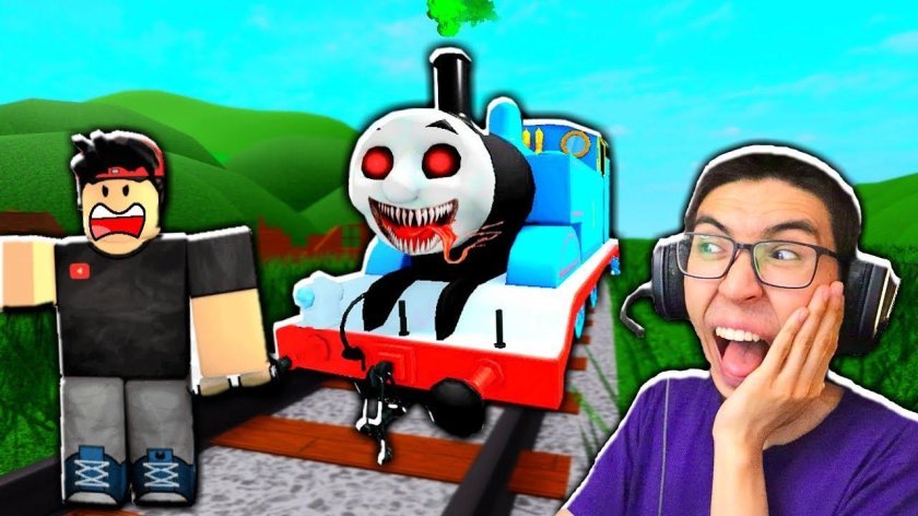 Страшный поезд РОБЛОКС