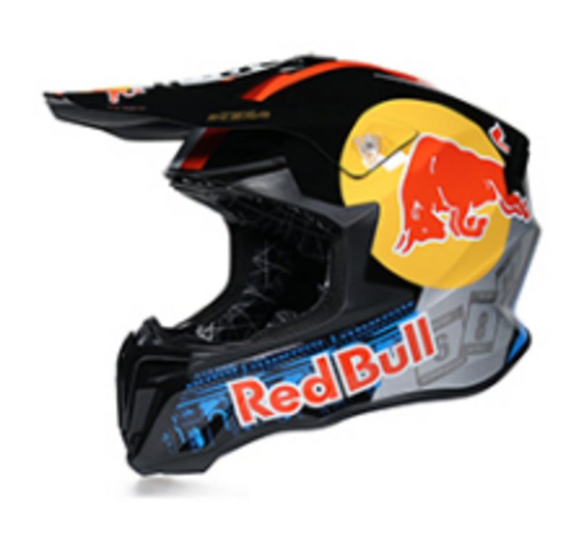 Мотошлем Red bull кроссовый
