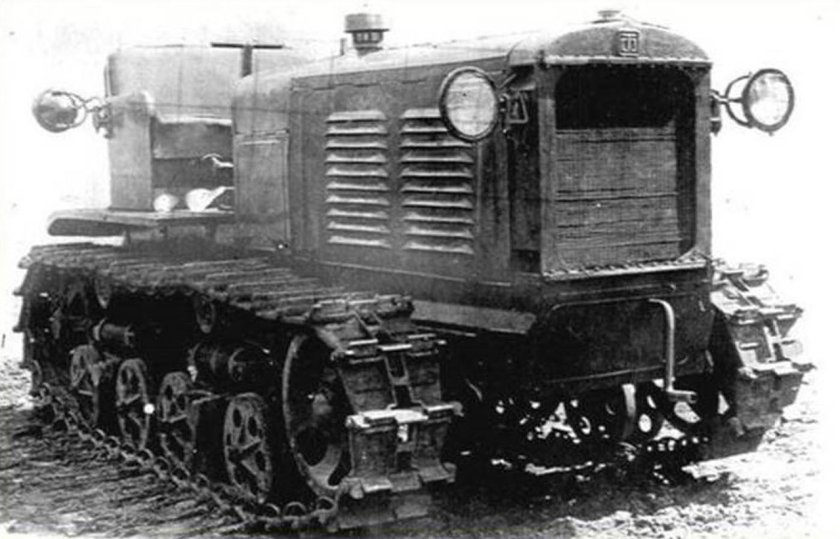 Гусеничный трактор СТЗ-Нати