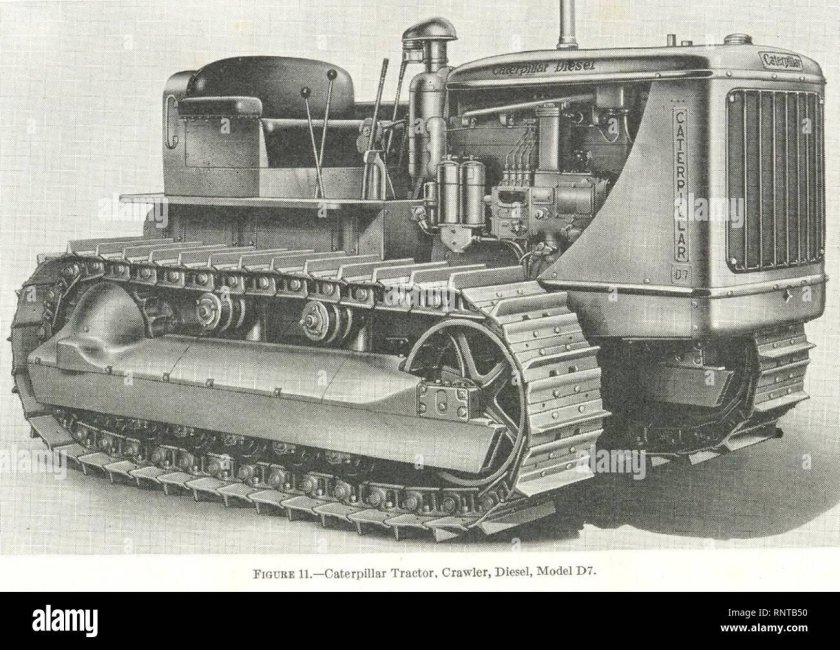 Катерпиллер трактор гусеничный