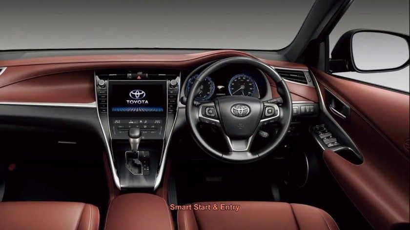 Toyota Harrier 2017 салон
