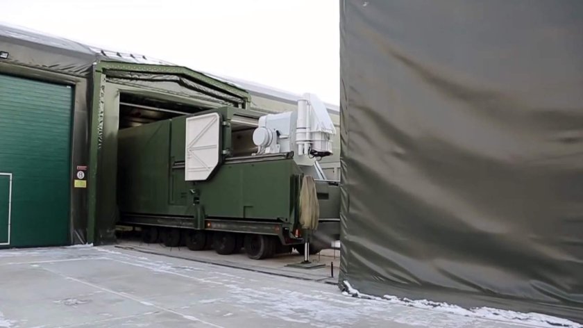 Лазерный комплекс ПВО Пересвет