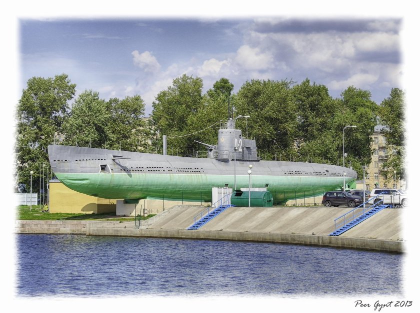 Подводная лодка д-2 Народоволец в Санкт-Петербурге
