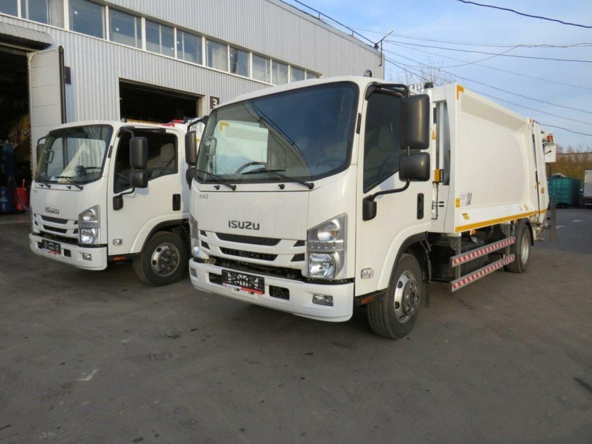 Isuzu Elf 9.5 мусоровоз