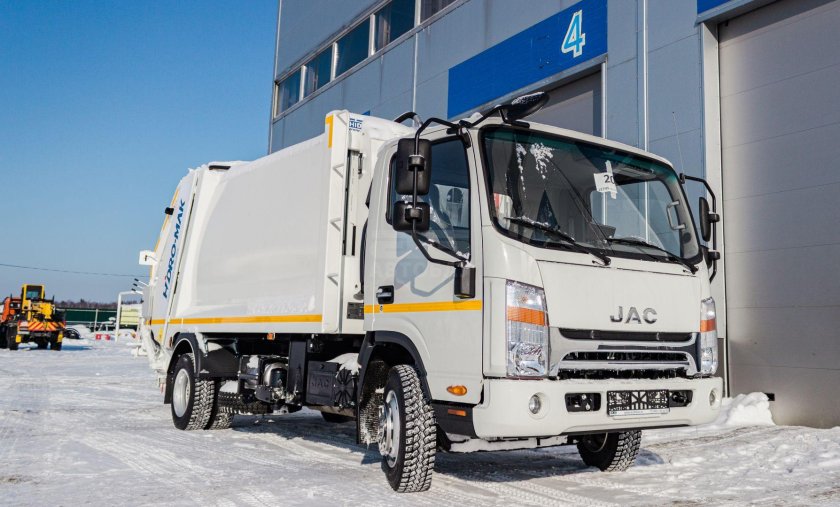 Мусоровоз Katmerciler на базе JAC n120