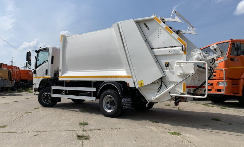 Мусоровозы на шасси Исузу 2019