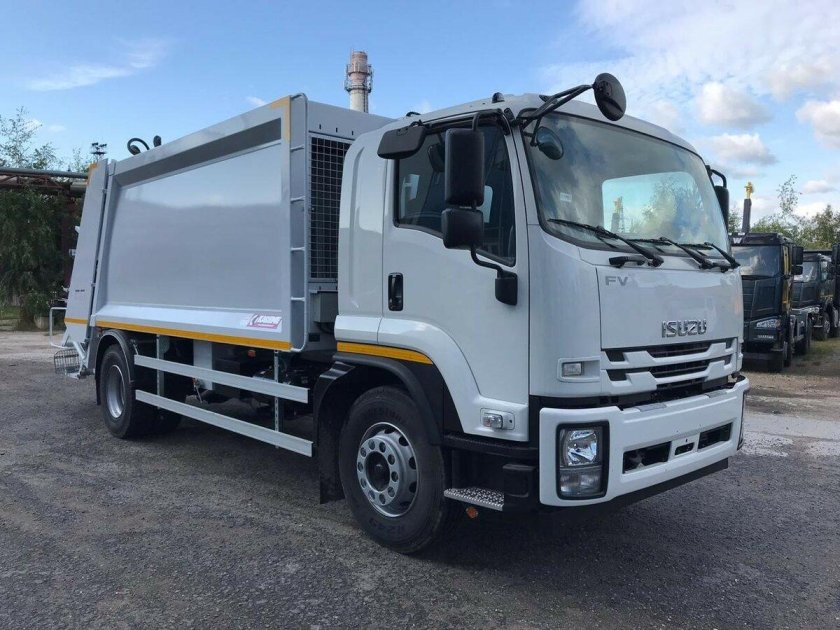 Мусоровоз Исузу