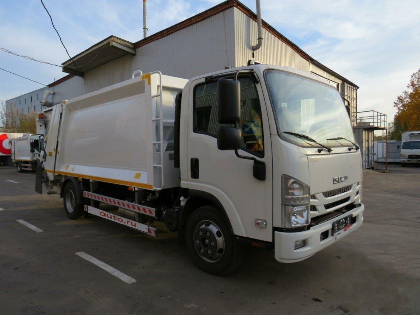Мусоровоз Исузу