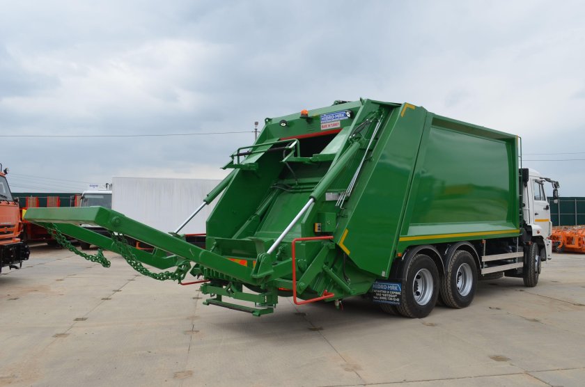 Надстройка мусоровоза Hidro-Mak
