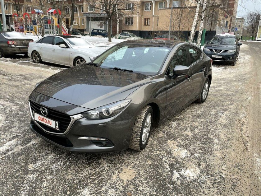 Мазда 3 III 1.5 at (120 л.с.) синий с пробегом от собственника