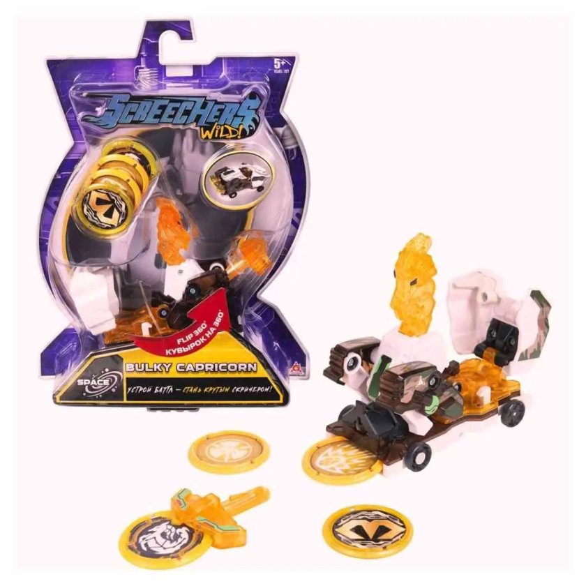 Дикие Скричеры. Игровой набор балки Каприкорн s4 ТМ Screechers Wild 40674