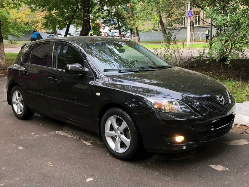 Mazda 3 2006 черная