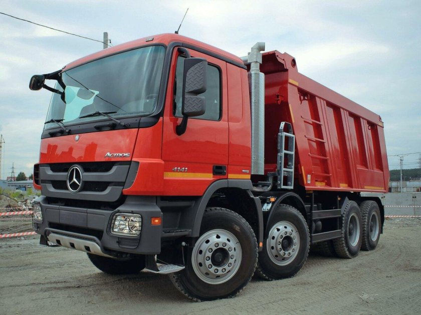 Мерседес Актрос 4141 самосвал