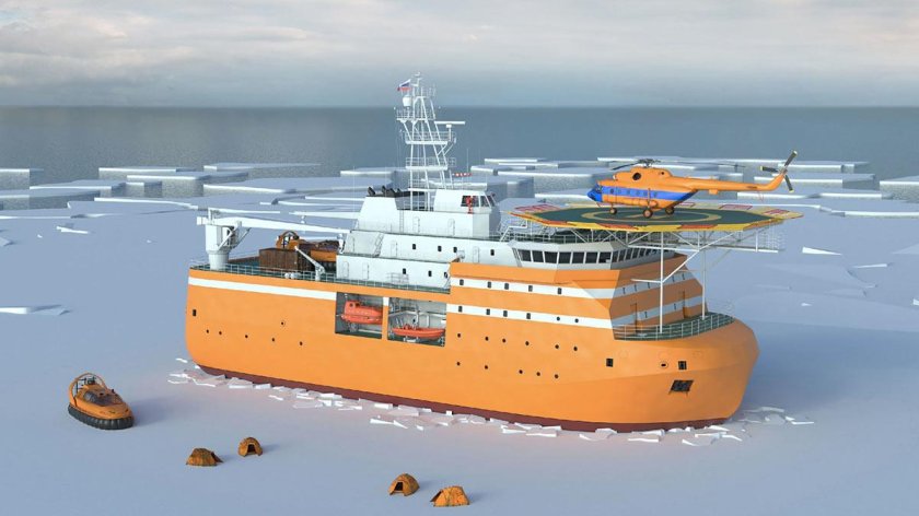 Самодвижущаяся платформа Северный полюс