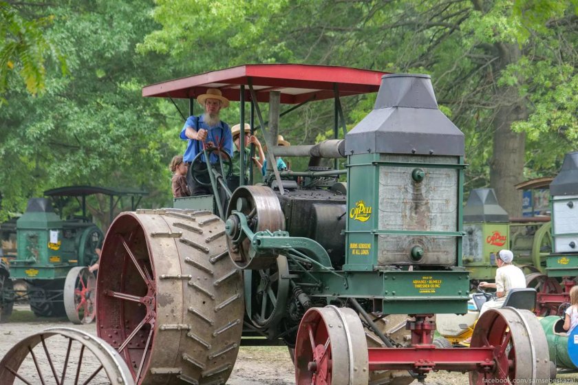 Паровой трактор