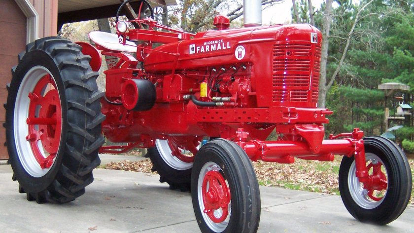 Трактор farmall старый