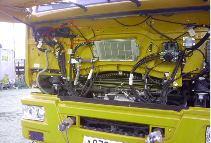 КАМАЗ 6520 под капотом