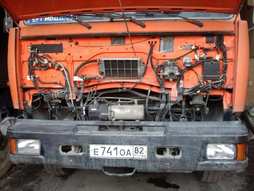 Номер кабины КАМАЗ 6520