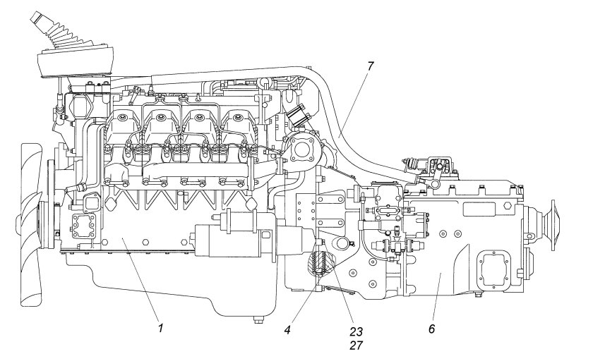 Двигатель КАМАЗ 6522