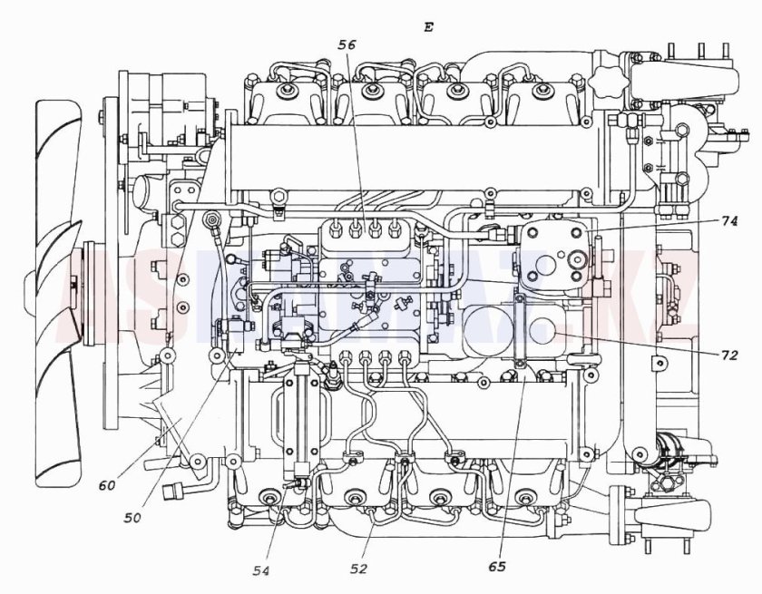 Двигатель КАМАЗ 740.30-260