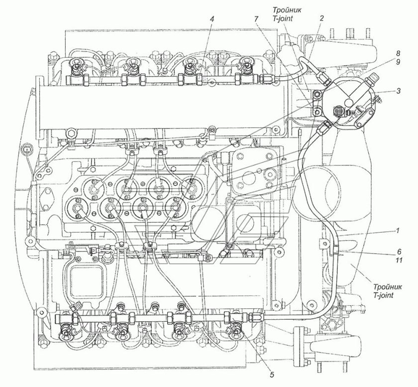 ДВС 820 КАМАЗ