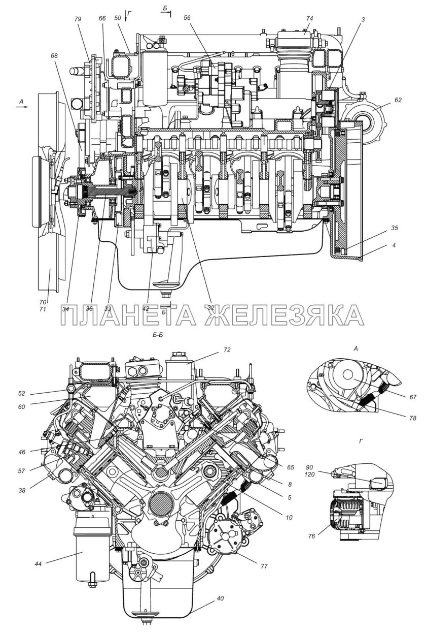 Двигатель КАМАЗ 740 662 300 евро 4