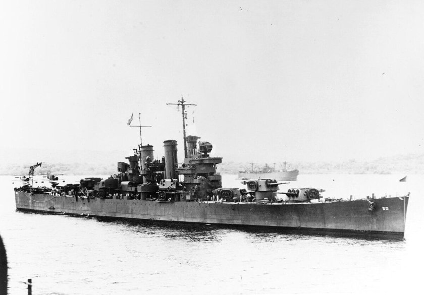 USS Helena CL-50