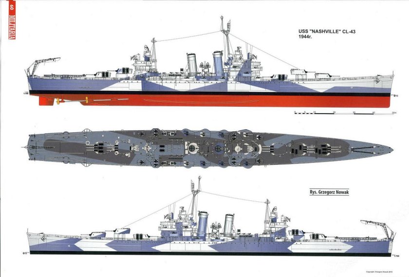 Легкий крейсер второй мировой войны