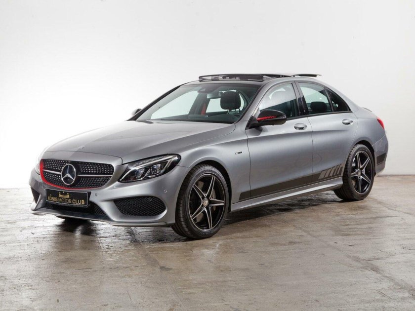 Серый Мерседес w205