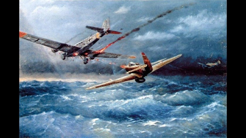 Покрышкин воздушный бой картина