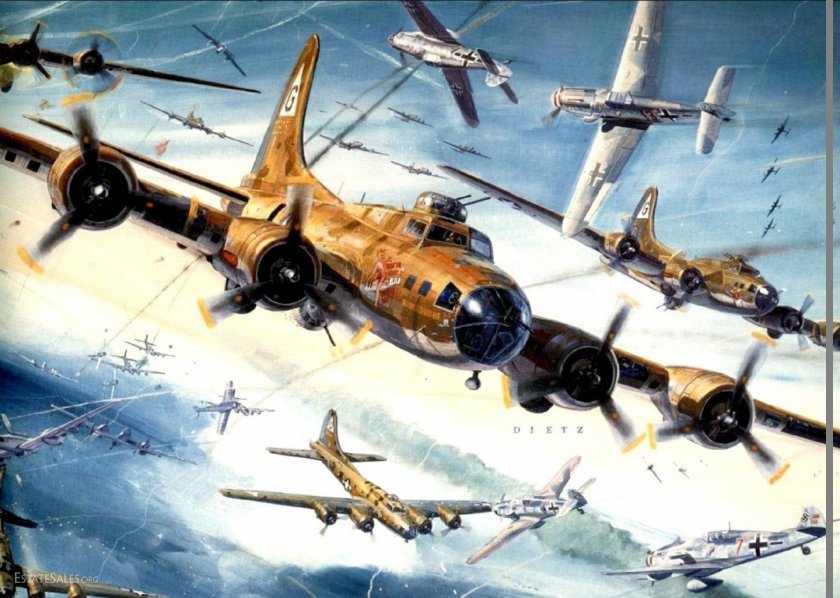 Авиация второй мировой войны воздушный бой