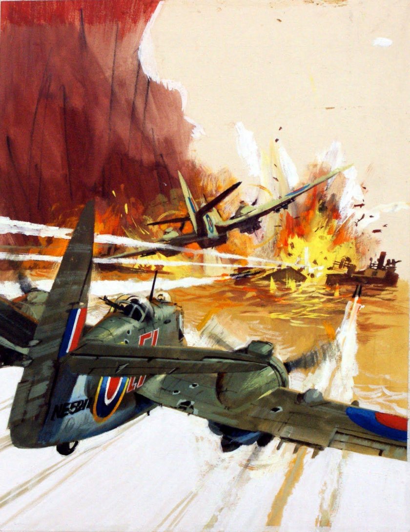 Воздушный бой художник - Андрей Лубянов