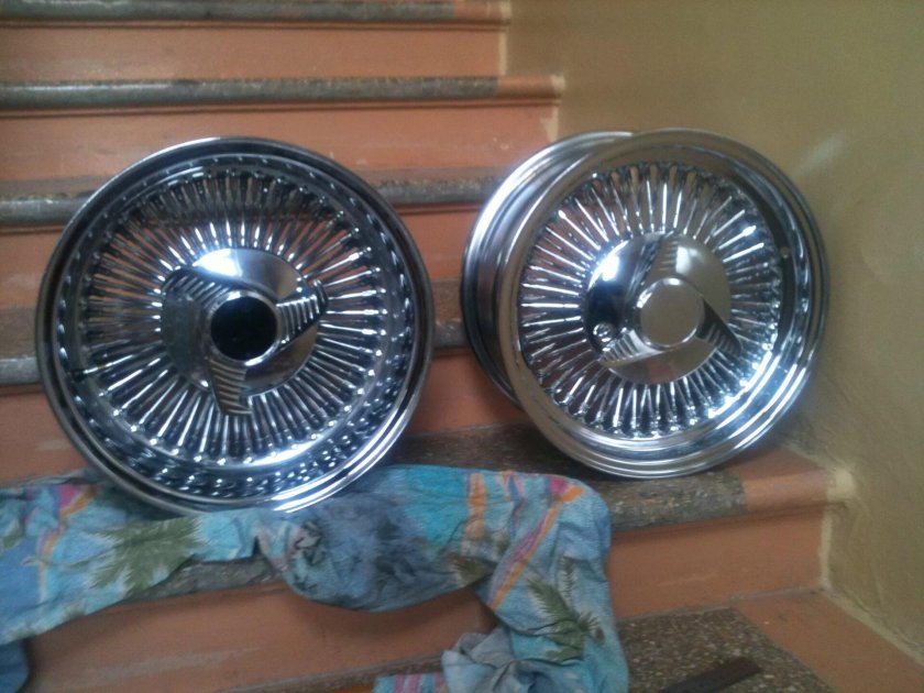 Спицованные диски ВАЗ 2101