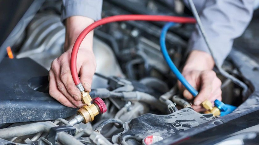 Aek102-n14-5 Ecotechnics, набор для промывки систем кондиционирования r134a