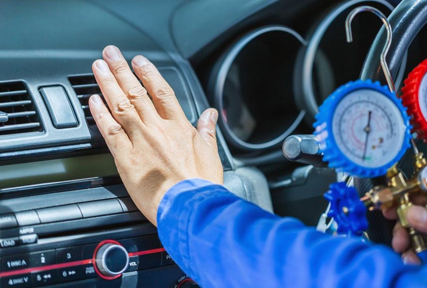 Заправка автокондиционеров баннер