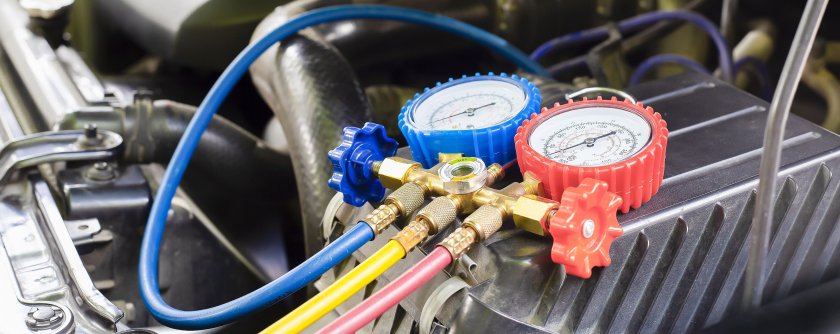 Заправка кондиционера в автомобиле