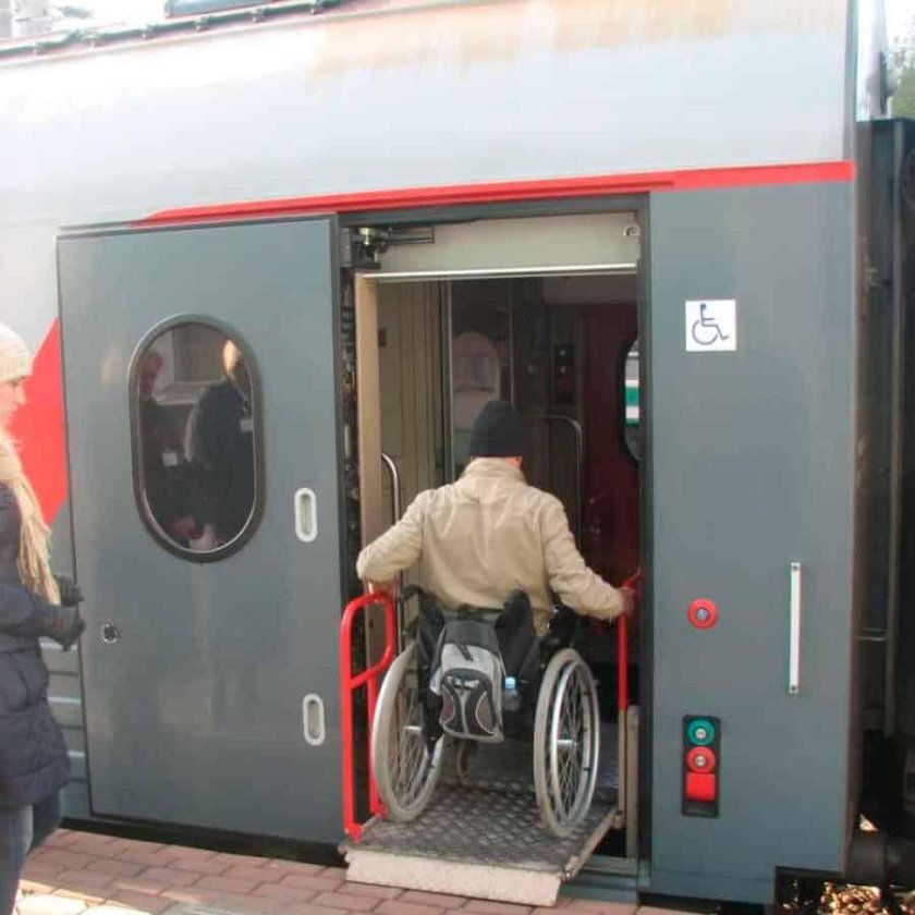 Спец вагоны РЖД для инвалидов