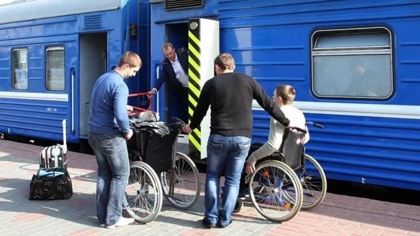 Маломобильные пассажиры на Железнодорожном транспорте