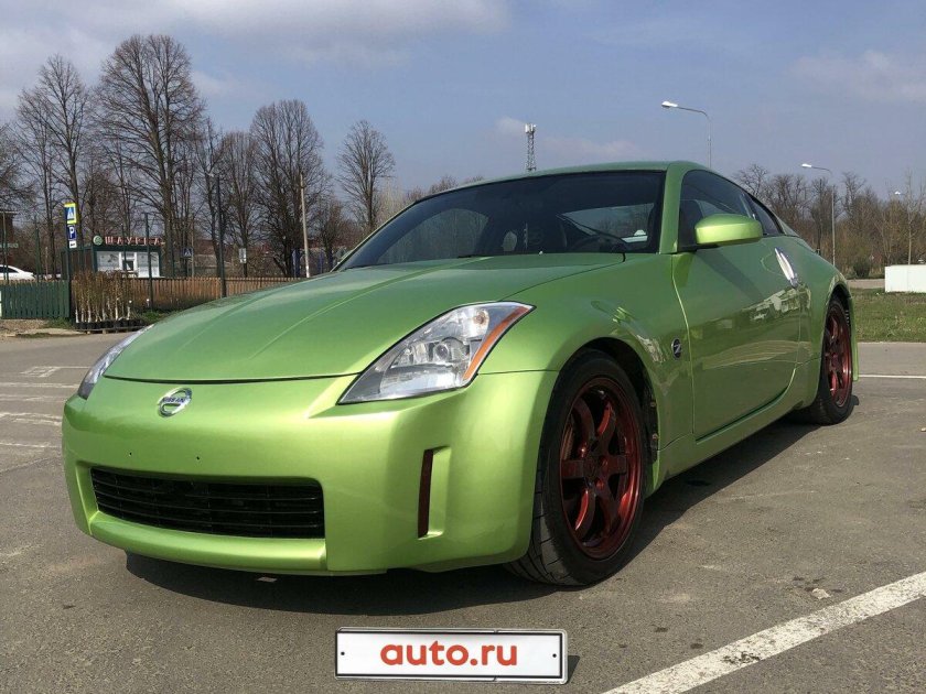 Nissan 350z левый руль