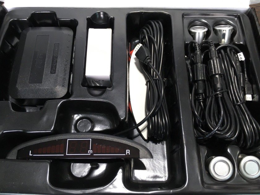 Парктроники серебристые