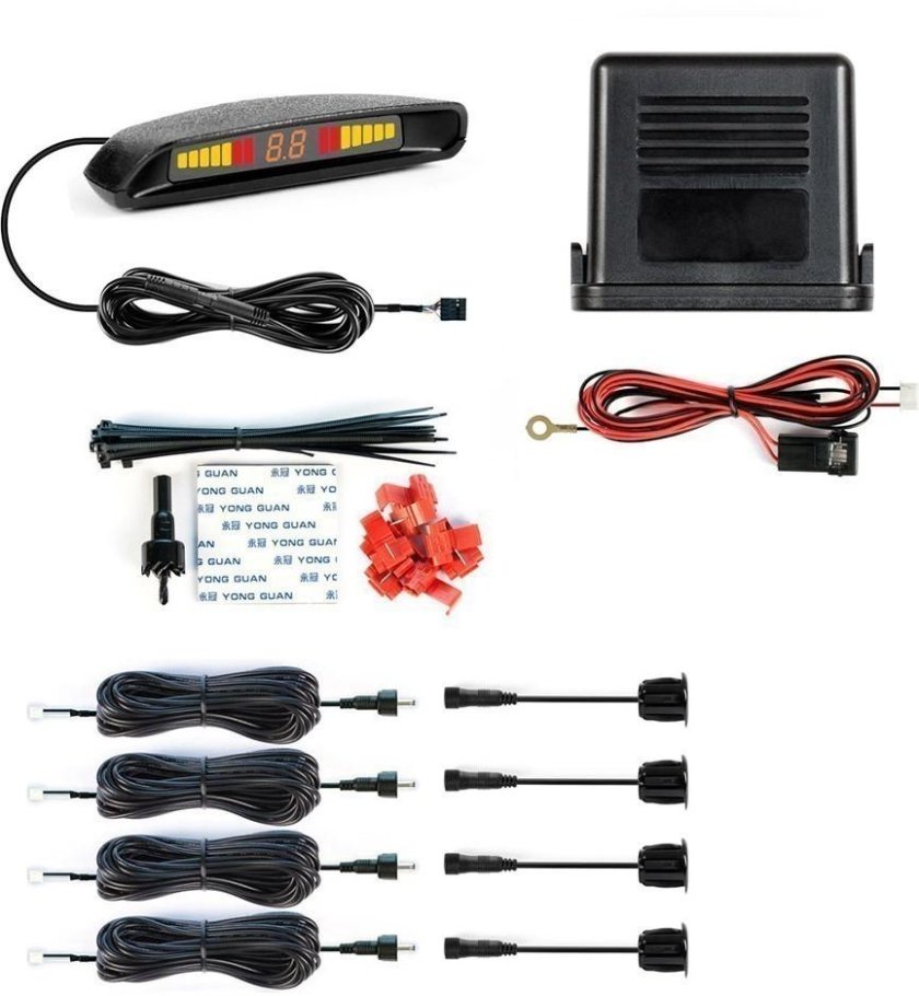 Парковочный радар PARKMASTER 4-FJ-40 Silver