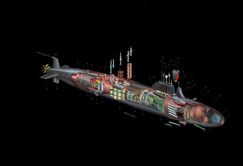 Подводные лодки проекта 885м ясень-м
