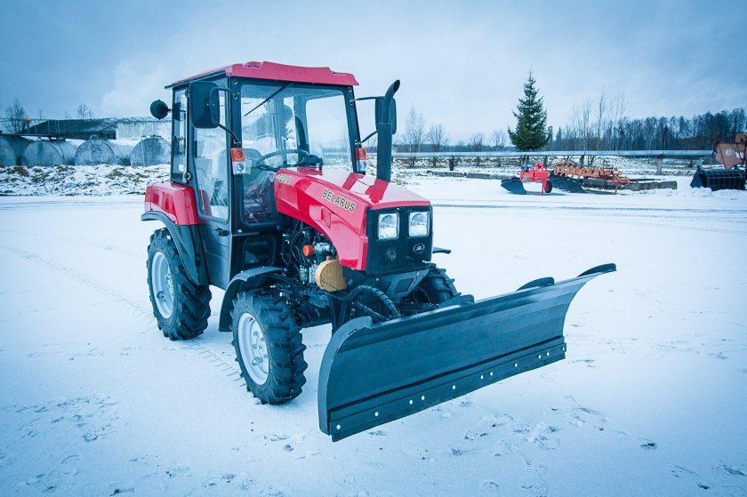 Отвал на МТЗ 622