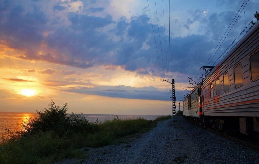 Московское море станция ЖД