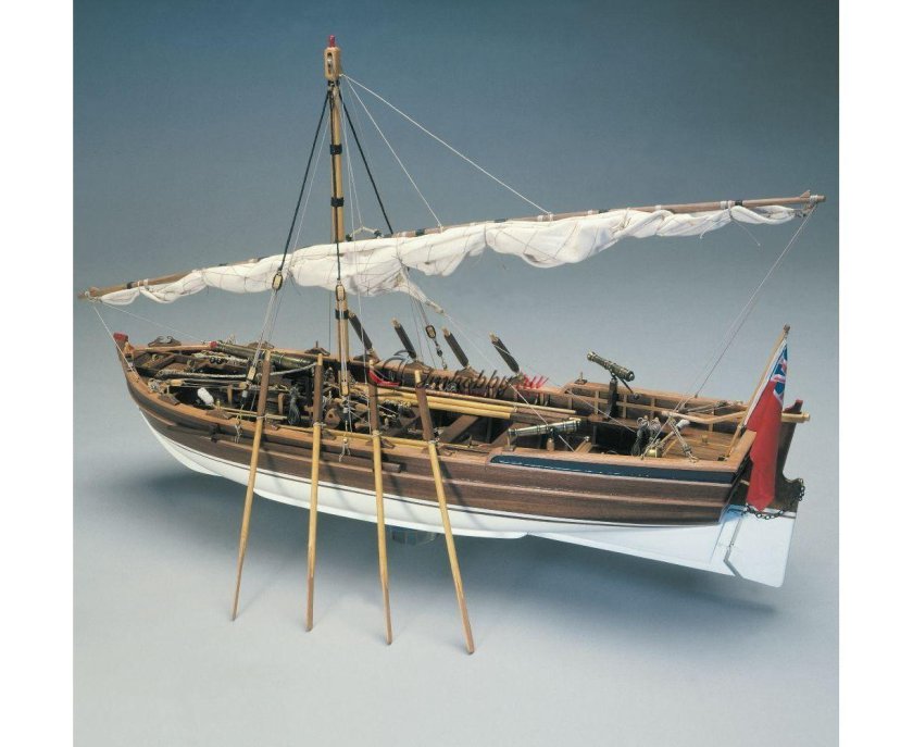 Модель шлюпки