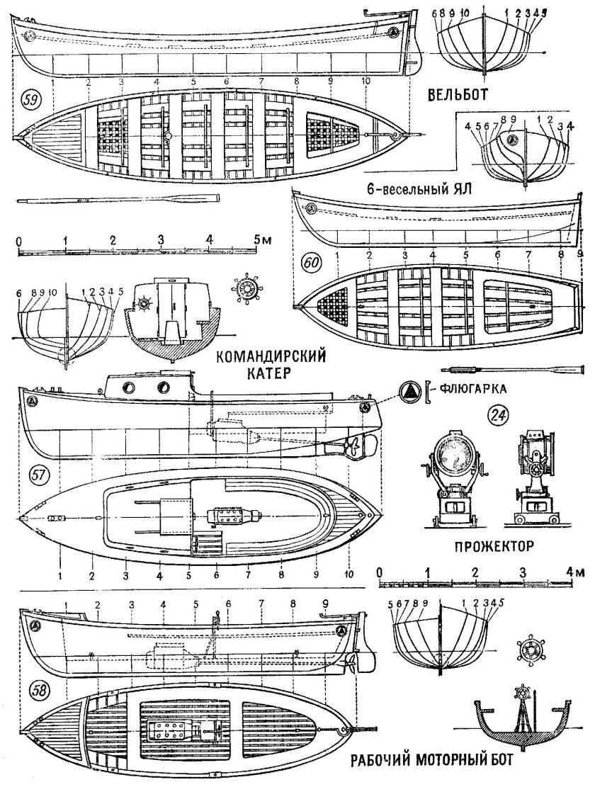 Катер чертежи для судомоделистов