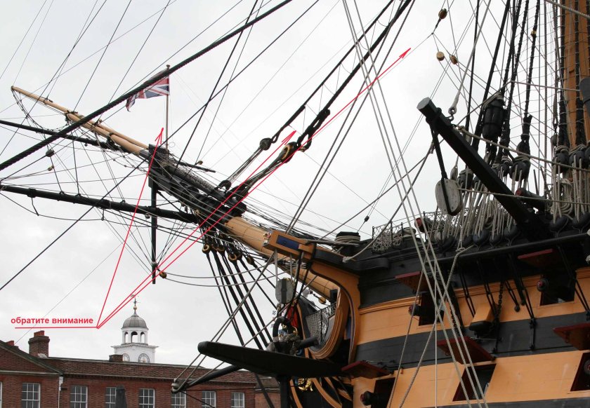 Блинда Рей такелаж