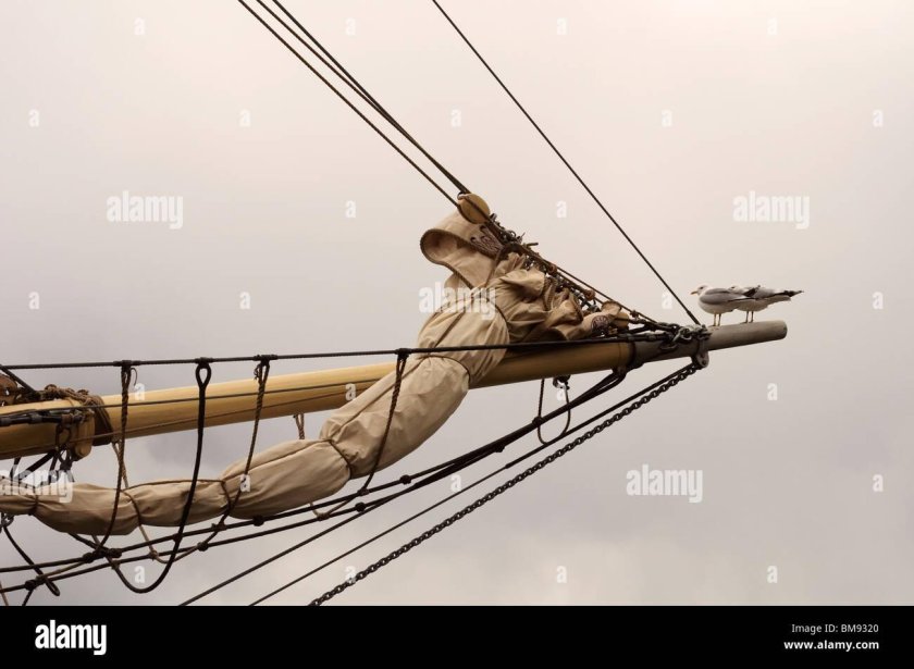 Что такое Бушприт утлегарь