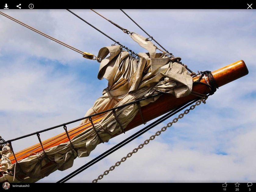 Бушприты парусных кораблей