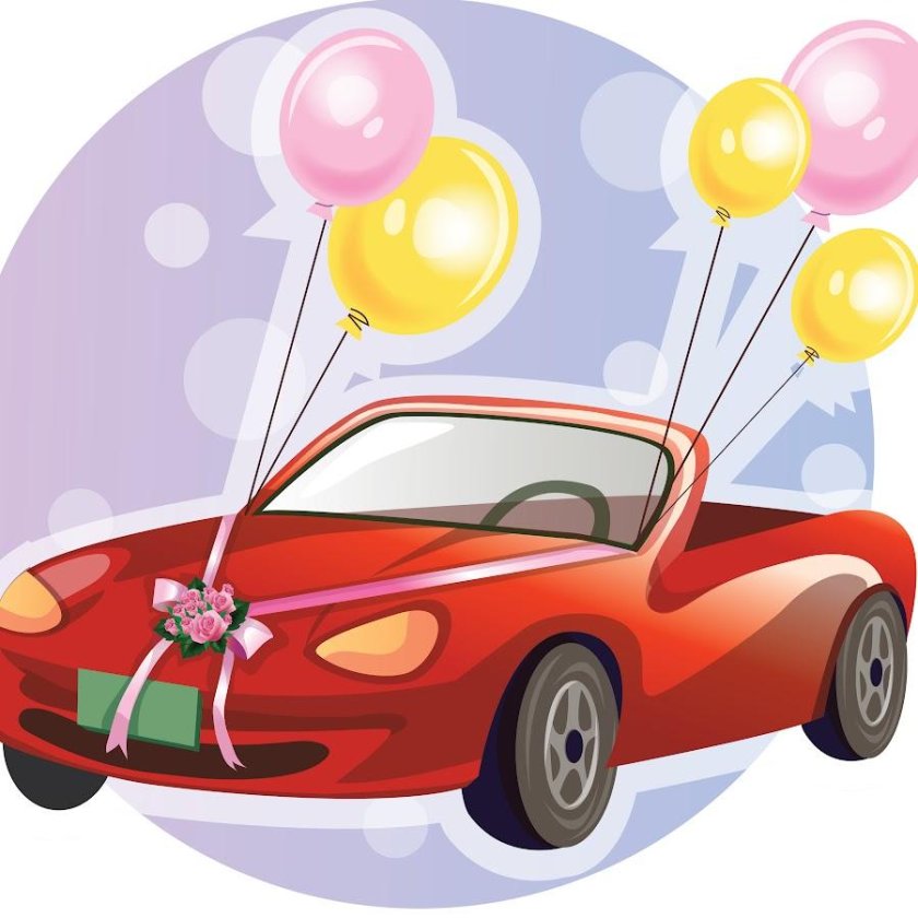 Автомобиль мультяшный